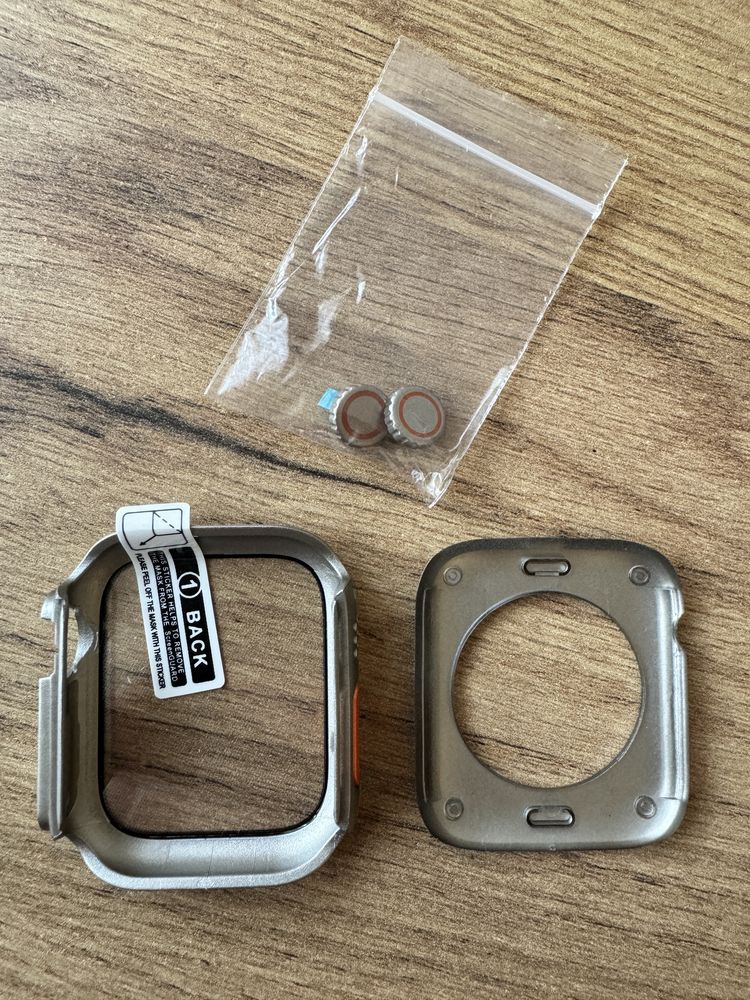 Etui Case Apple Watch 6/7/8 45mm Titanium/Ultra.