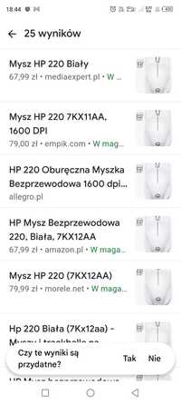 Mysz komputerowa bezprzewodowa