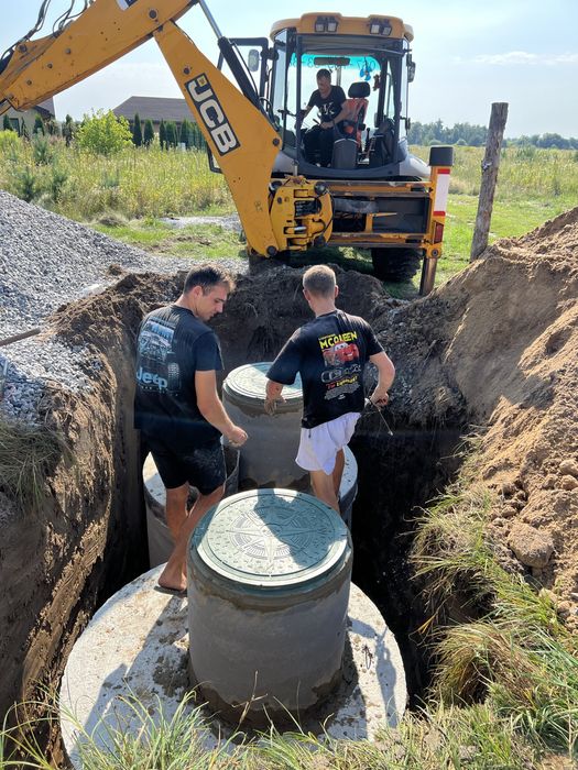 Септик під ключ Автономна каналізація Кільця бетонні Копка траншей