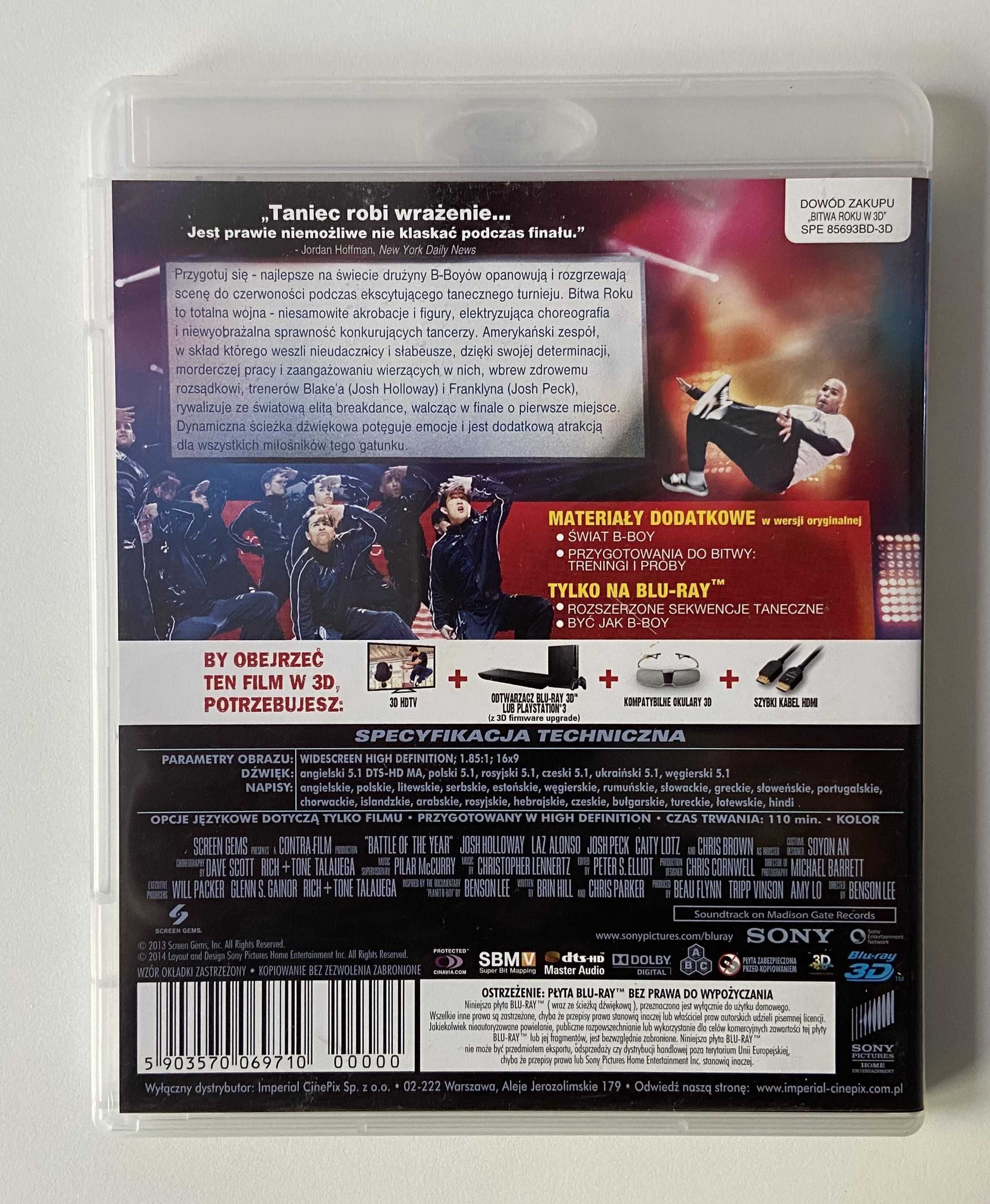 Bitwa roku 3D Blu-ray