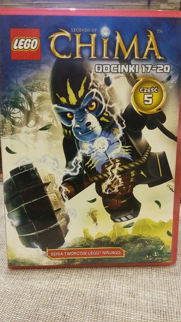 Dvd bajka Lego Chima cz.5 odcinki 17-20