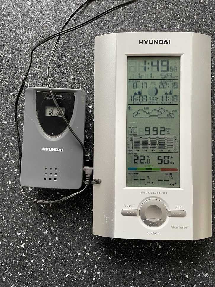 Stacja pogodowa pogody Hyundai WS2005