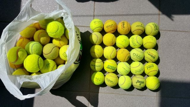 Używane piłki tenisowe x20
