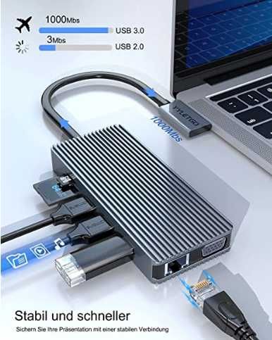 Док-станція USB C для MacBook Pro