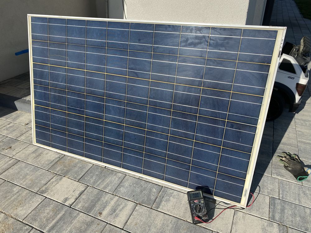 Panele fotowoltwiczne polikrystaliczne moce od 185 do 240 watt