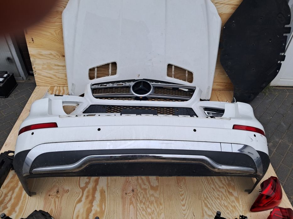 GL x166 w166 ,zderzak tylny