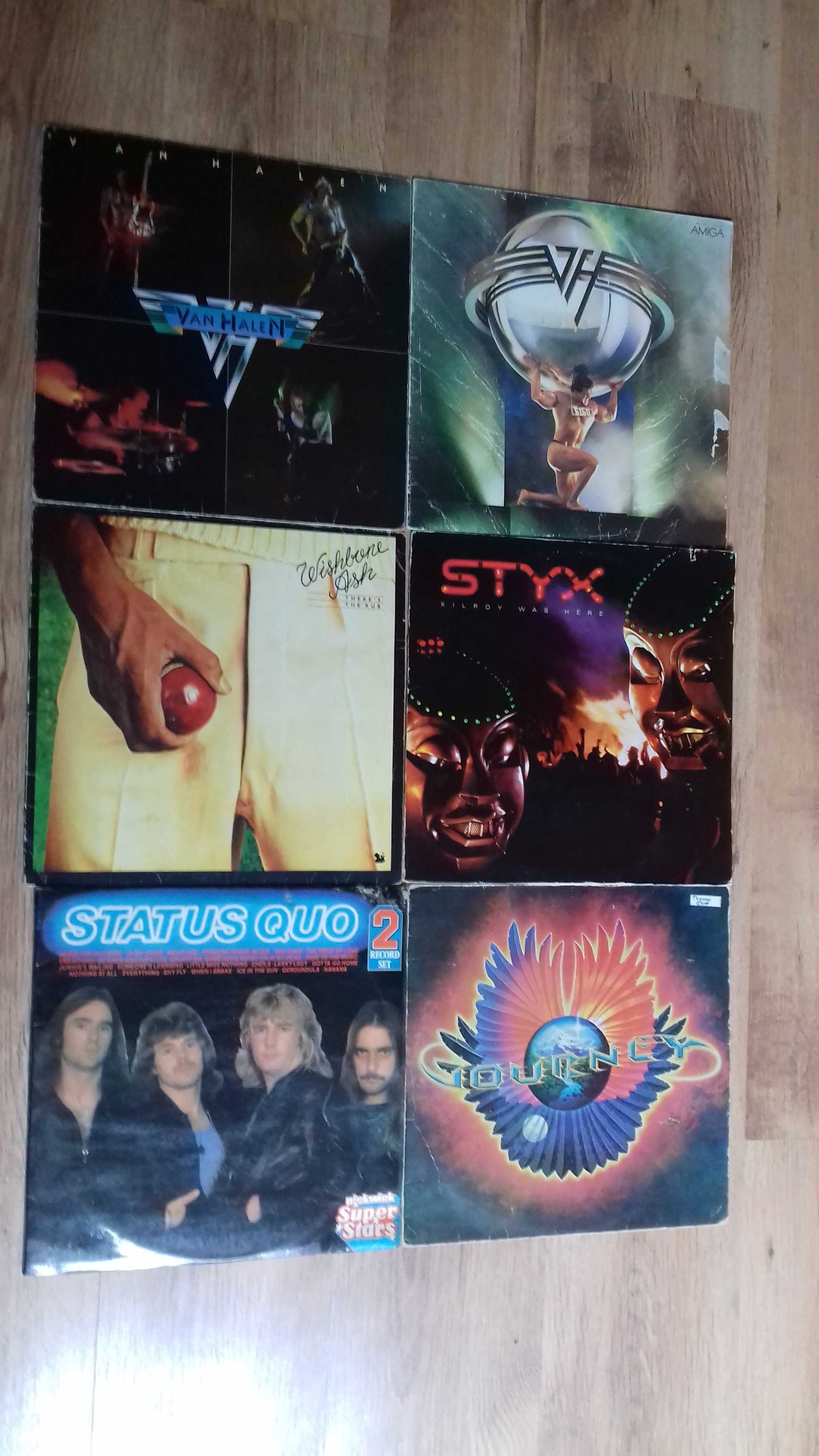 Płyty winylowe Styx.Van Halen.Status Óuo.Journey.Wishbone Ash od 39 zł