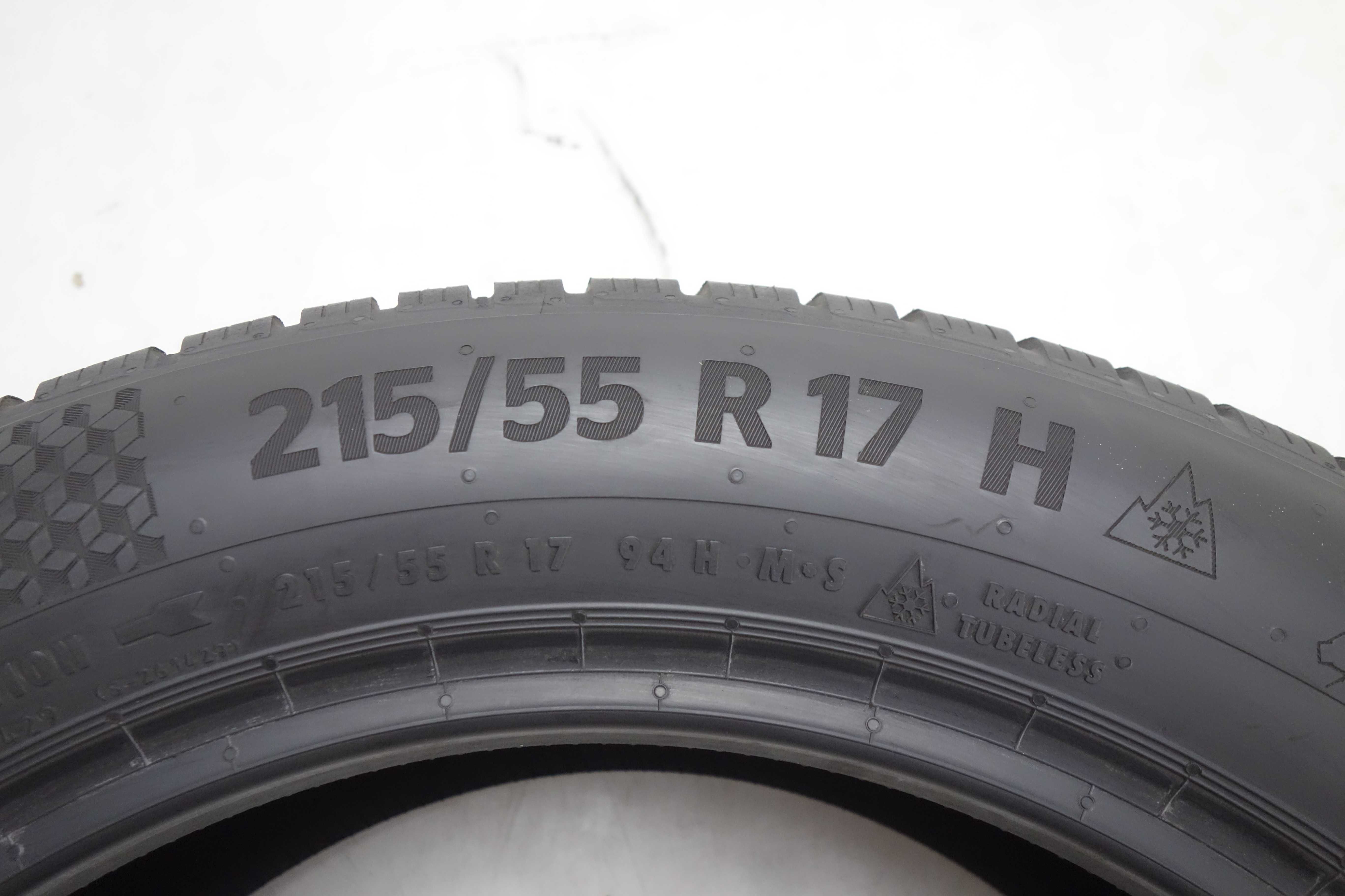 Opony zimowe 215/55/17 - CONTINENTAL Winter Contact TS870P