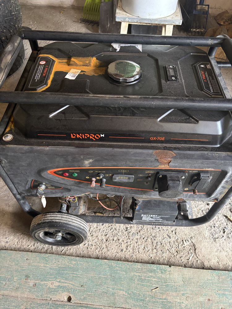 Генератор 7кв дніпро Dnipro-M GX-70E