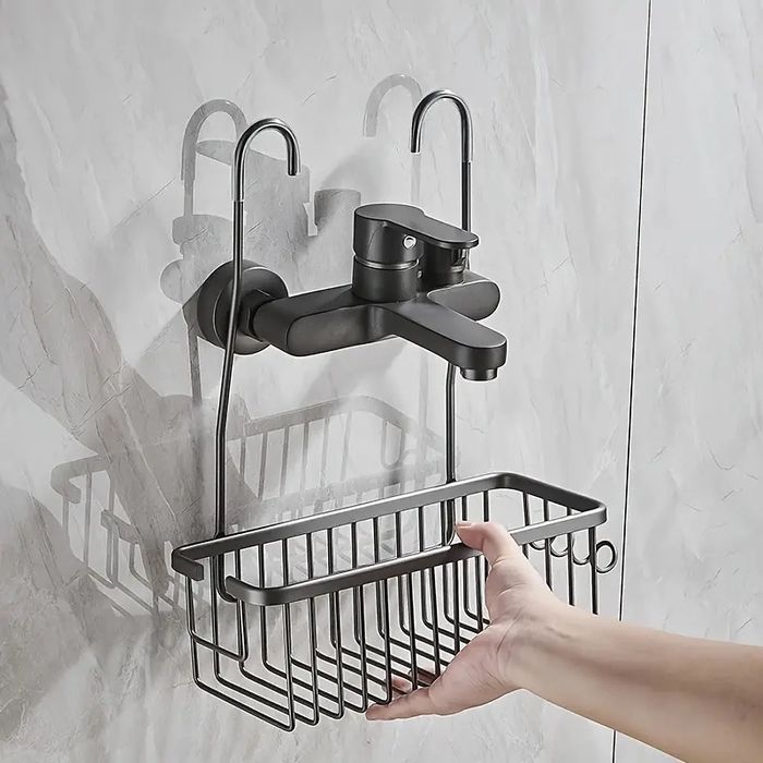 Подставка подвесная в ванную для косметики