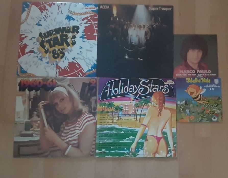 Diversos discos de vinil