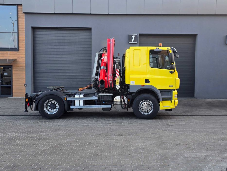 DAF FT CF85.410 | тягач | кран-маніпулятора