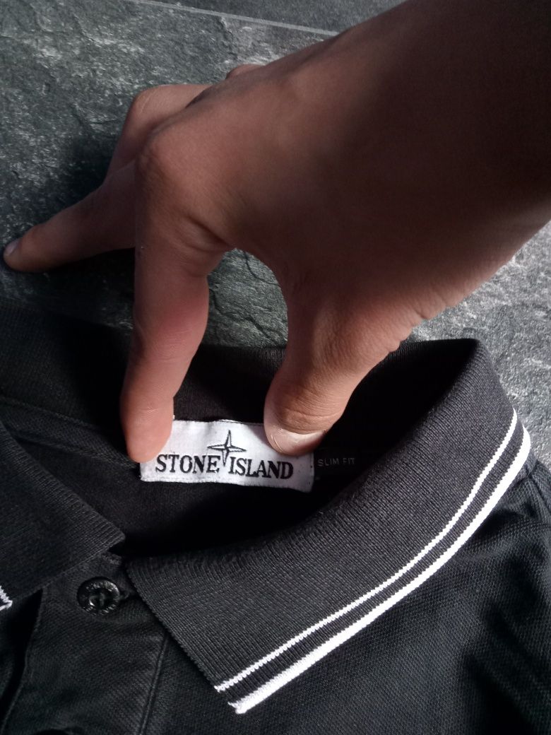 Футболка Stone island program patch