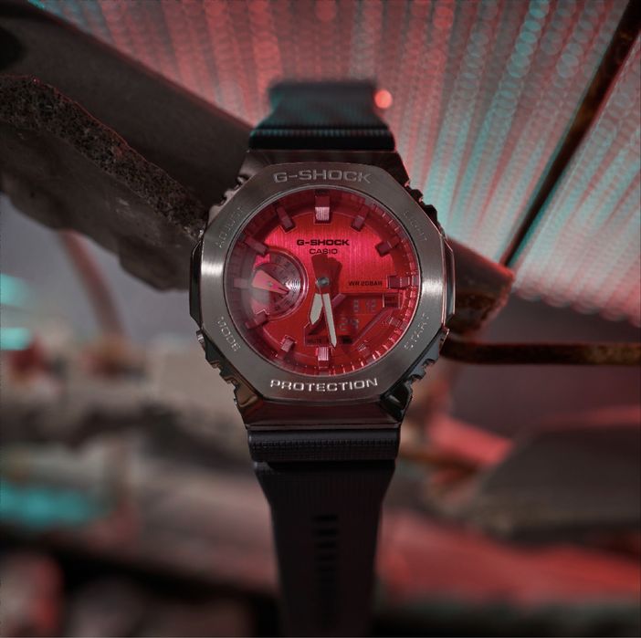 Casio G- Shock GM-2100B-4APR оригинал , чоловічий годинник