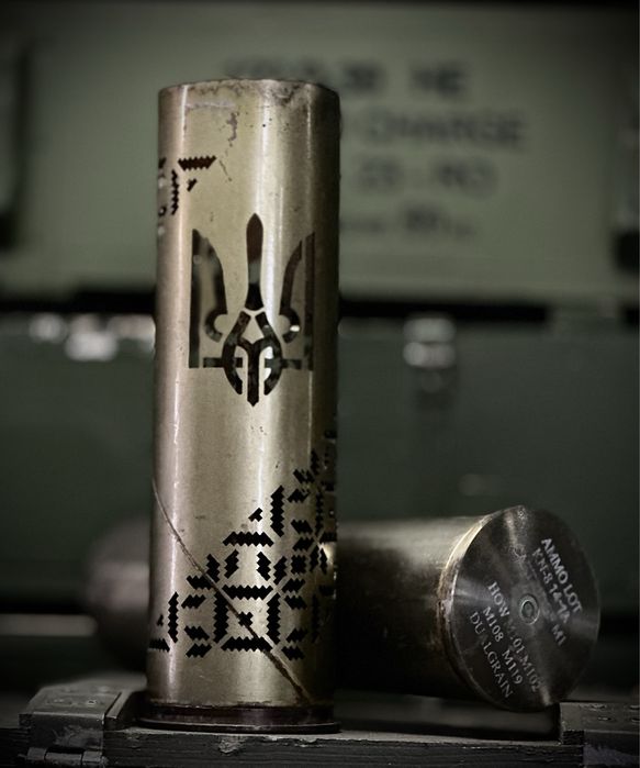 Гільза сувенір калібр 105