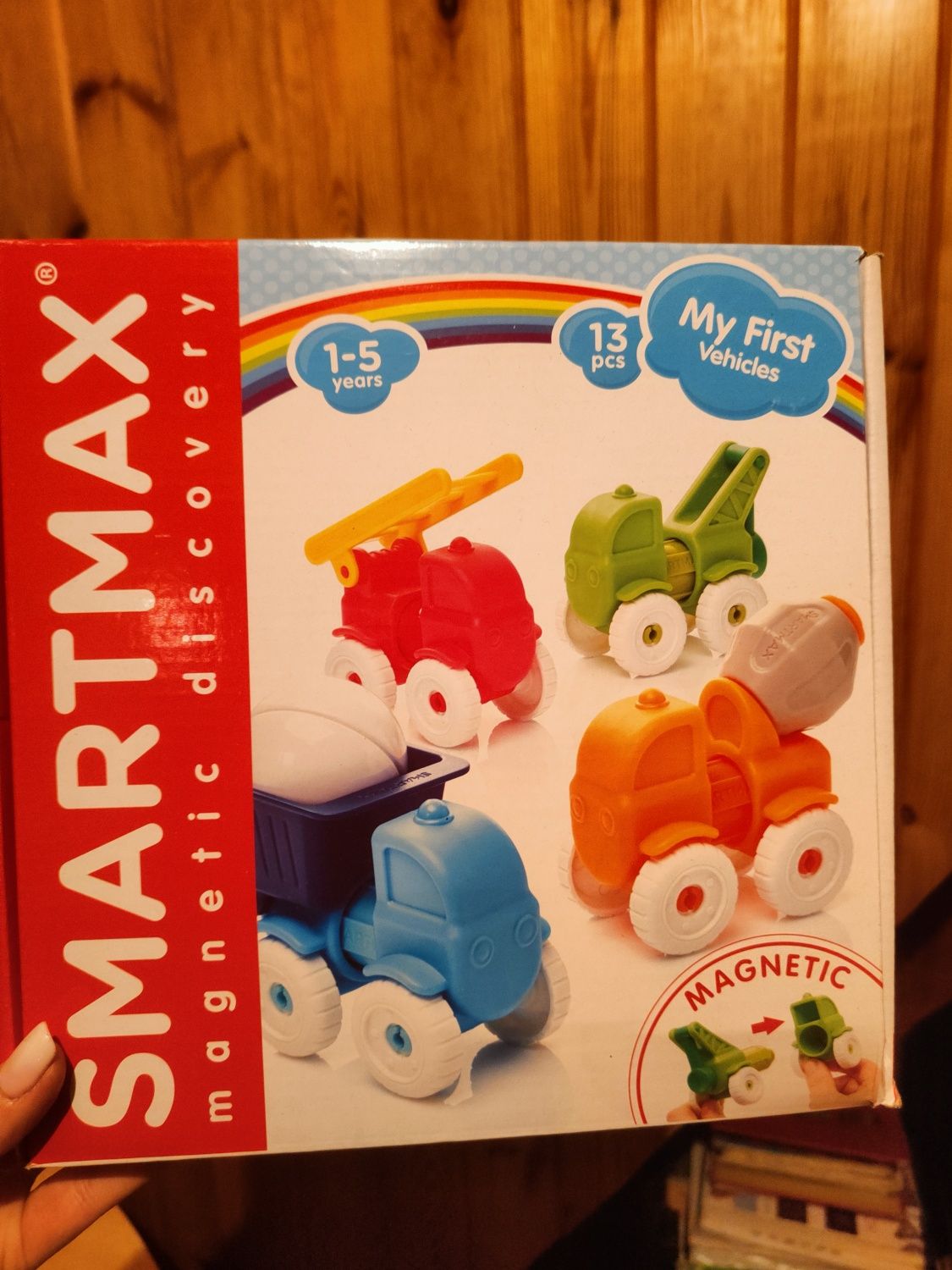 Pojazdy magnetyczne Smartmax My first vehicles