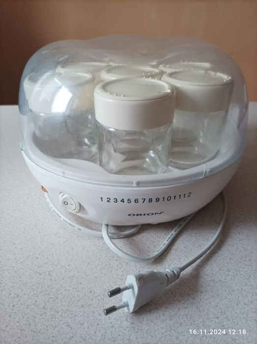 Йогуртниця Оріон (чудова річ для дітей та людей похилого віку)