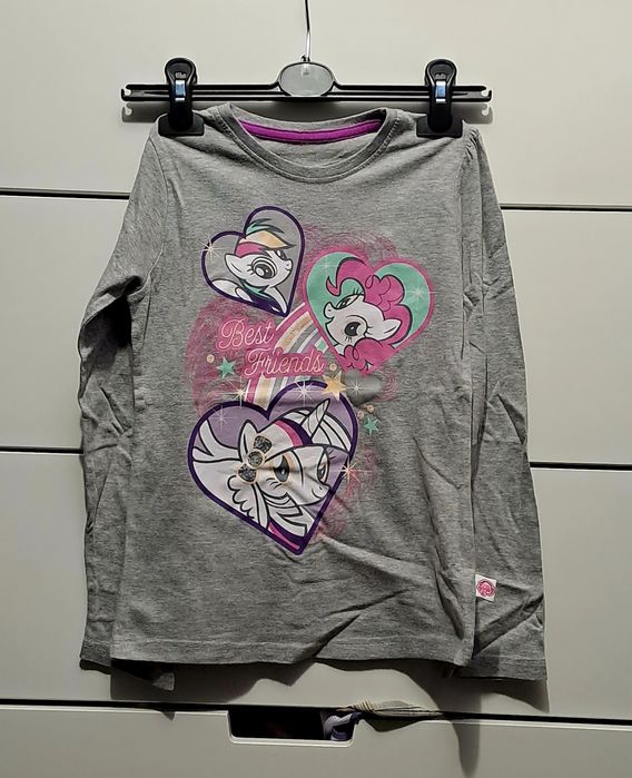 Koszulka z długim rękawem My Little Pony kucyki r. 122