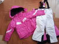 Kombinezon narciarski dla dziewczynki POCOPIANO spodnie kurtka 116cm