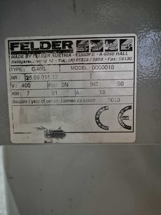 Okleiniarka FELDER G460