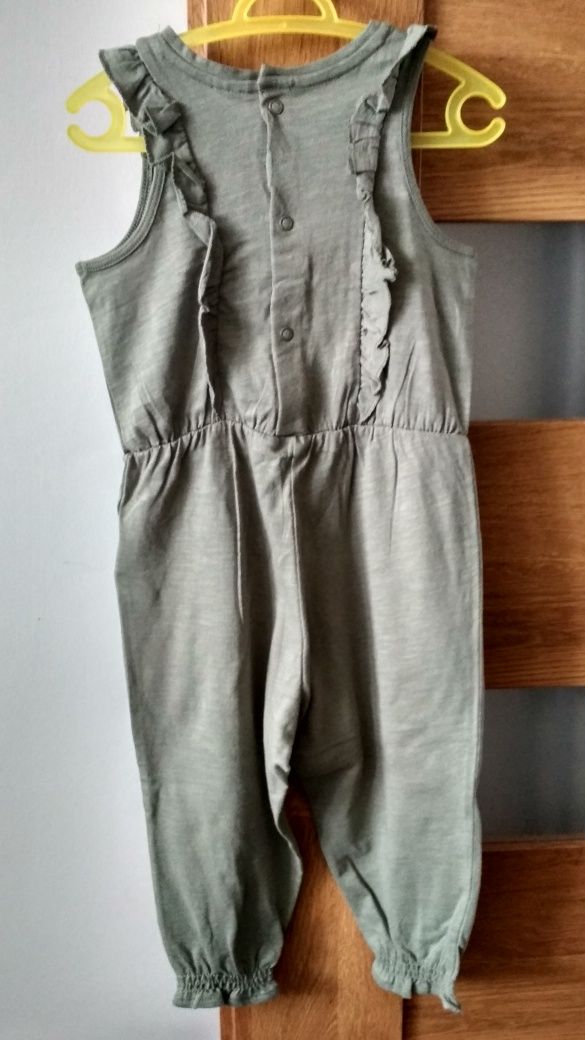 NOWY dziewczęcy kombinezon z falbankami h&m, 86