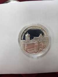 Srebrna moneta kolekcjonerska Miasto Średniowieczne Toruń 20zł  2007