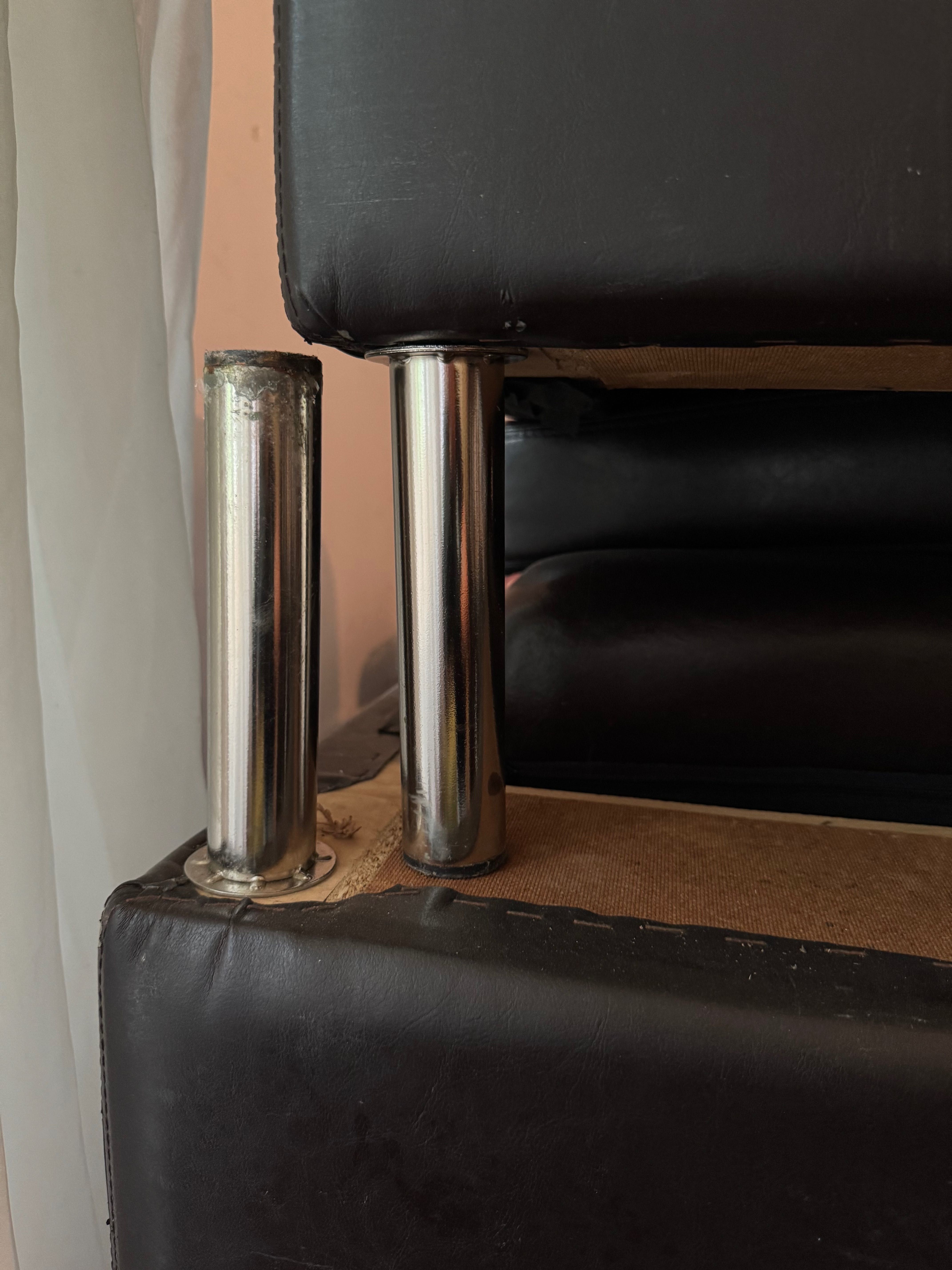 IKEA SATER sofa kanapa skóra. Do domu, do biura, do gabinetu, 3 sztuki