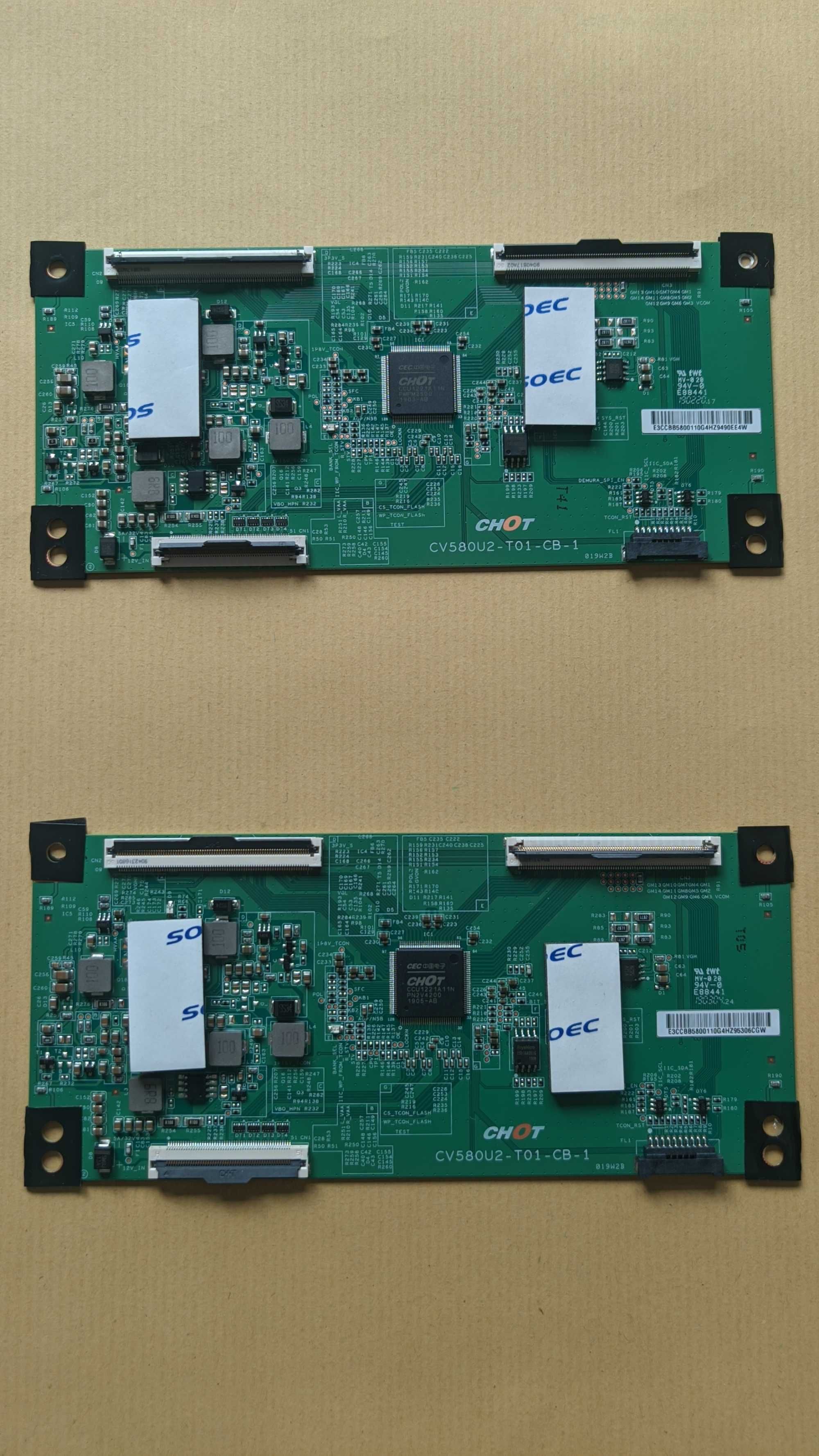 T-CON CV580U2-T01-CB-1 (Philips 58PUS7304)
