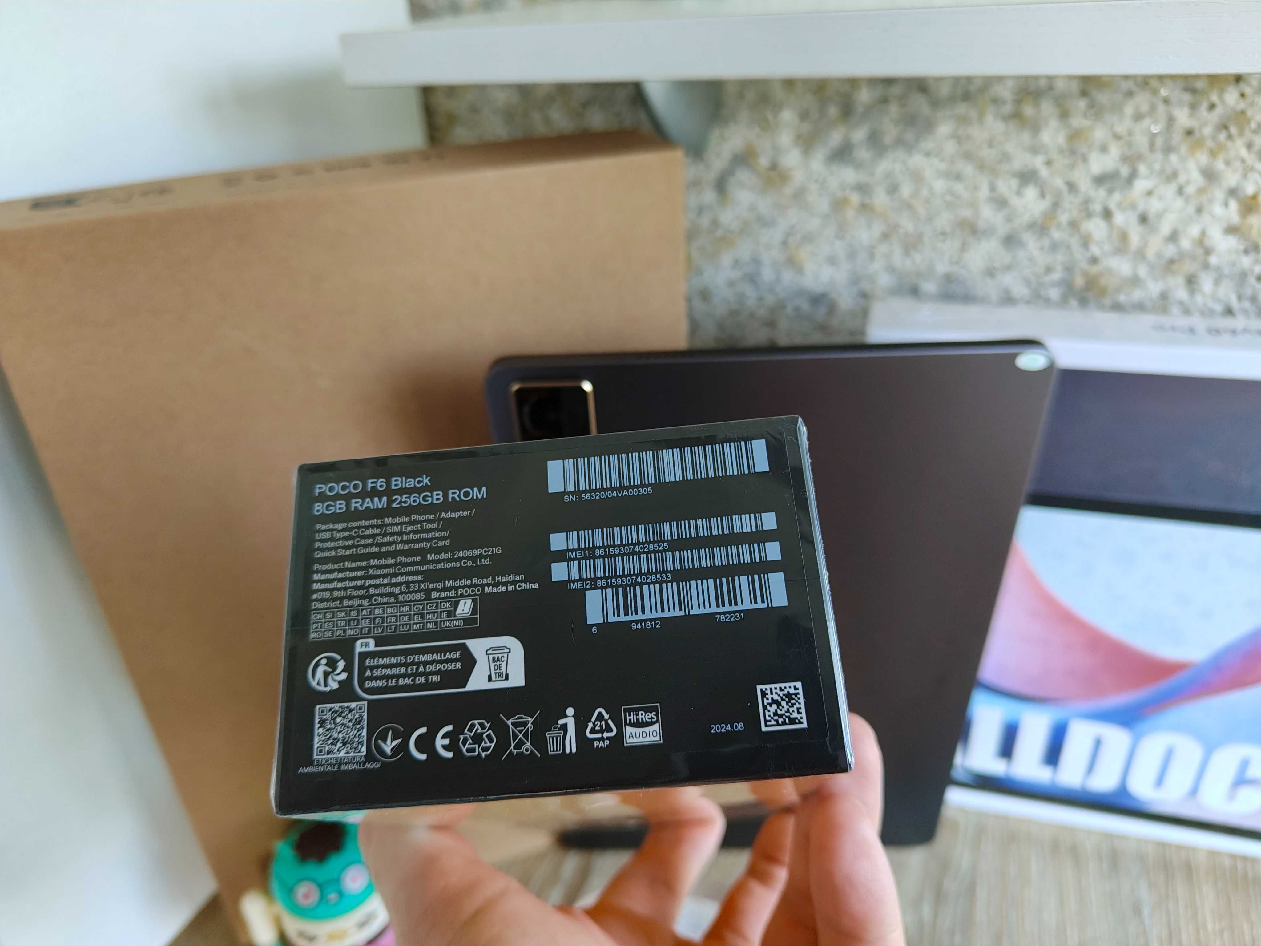 Xiaomi Poco F6 8/256ГБ, 6.67"Amoled 120Гц, 5000мАг, Snap 8s Gen3,Новий