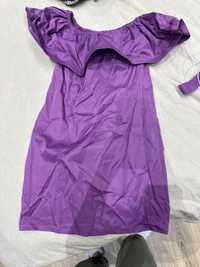 Платье новое (S), фиолетовое