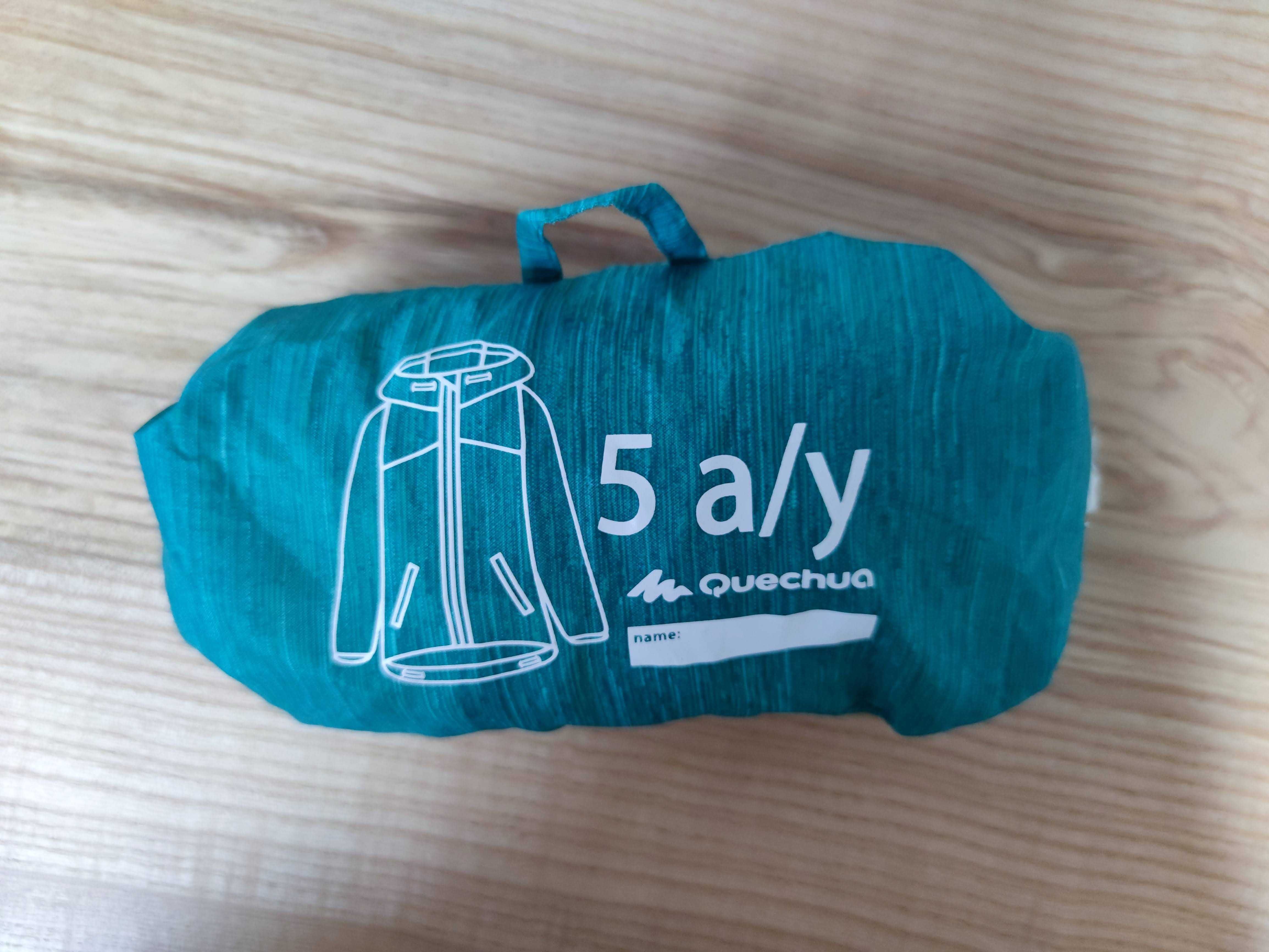 Kurtka przeciwdeszczowa 5 lat Quechua 5 lat