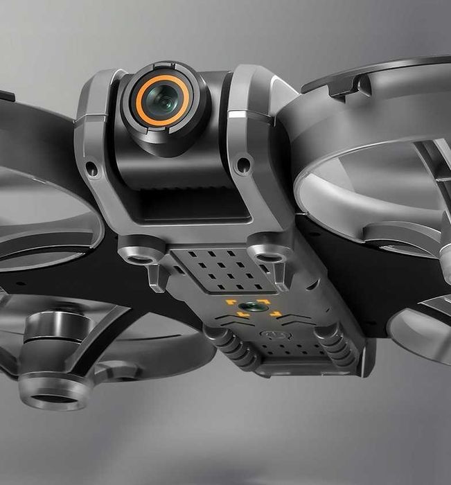 Dron kontroler LCD 2 kamery silnik bezszczotkowy 145G WIFI 2x AKU