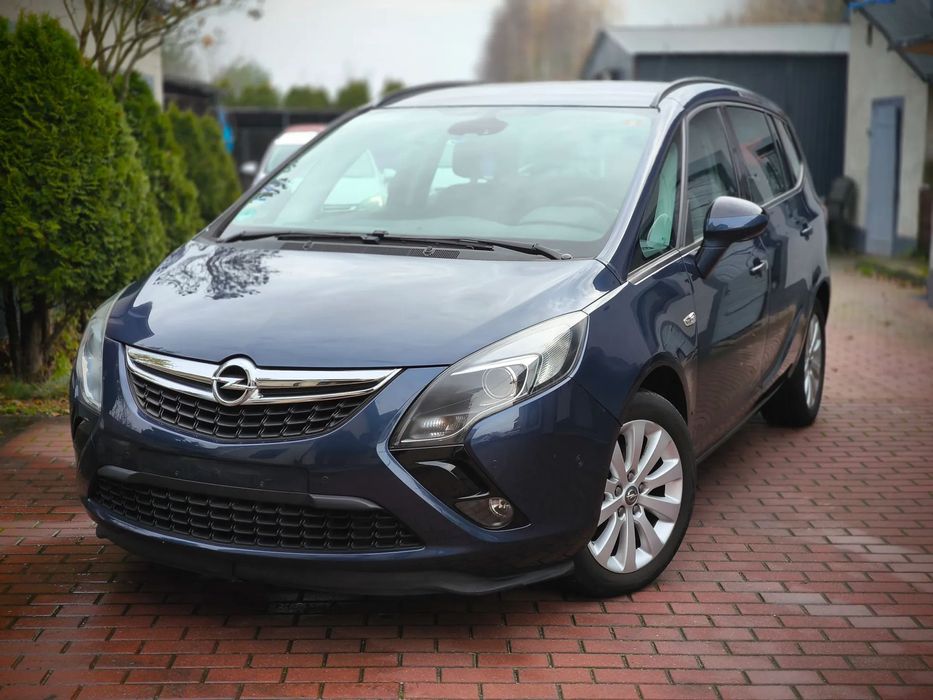 Opel Zafira 1.4 Turbo Idealna pod LPG • 7 osób •Jeden właściciel • Serwis ASO •
