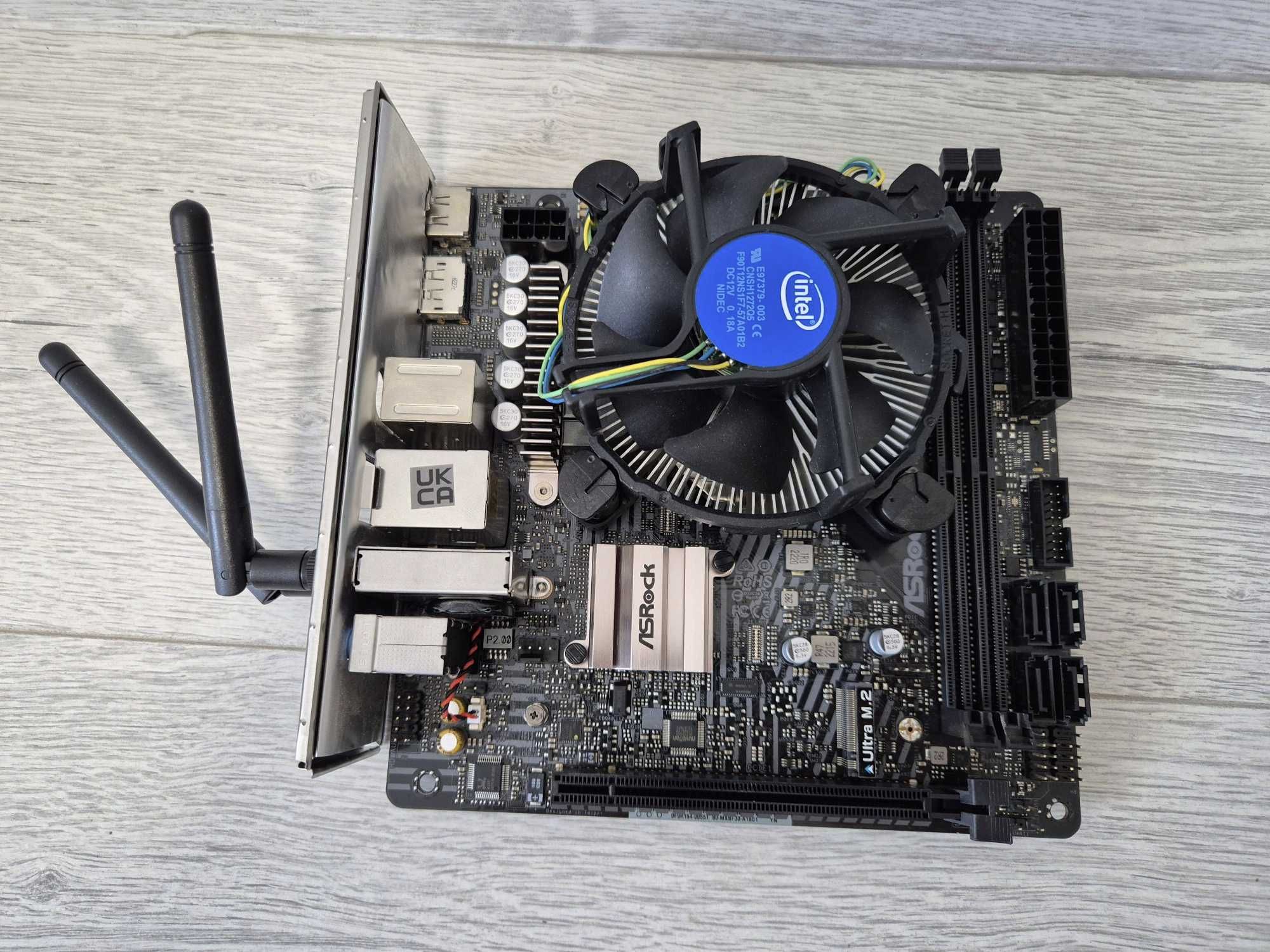 mini-ITX сет Intel Core i5-10500T з графікою + ASRock Wi-Fi. Trade-in