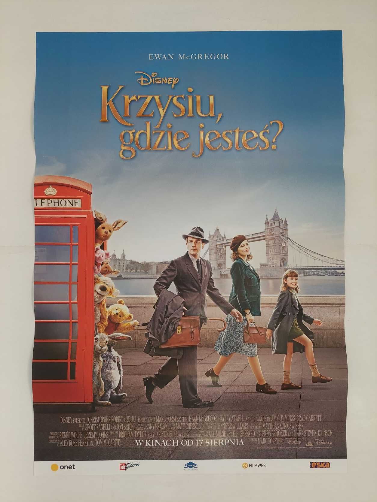 Plakat filmowy oryginalny - Krzysiu, gdzie jesteś