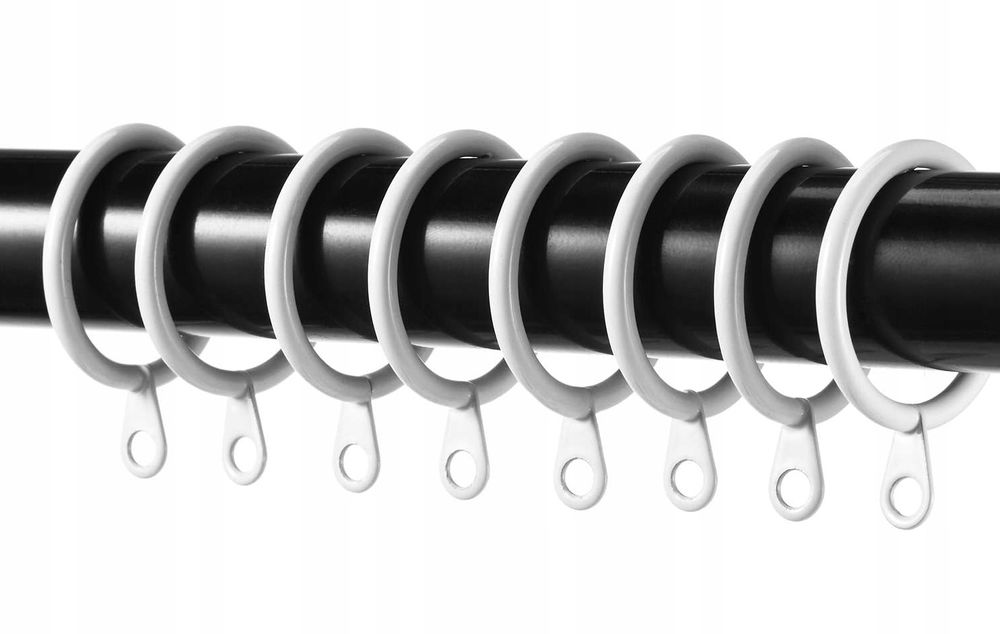 Pierścienie Do Zasłon Metalowe Wiszące 20Szt