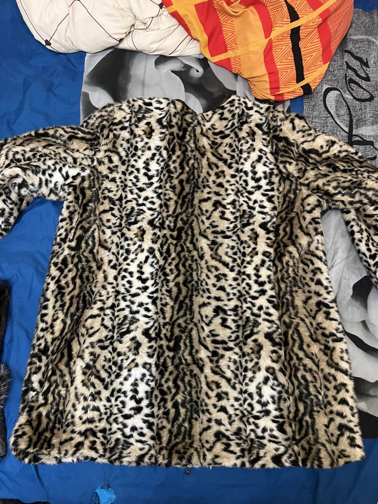 Куртка леопардовая