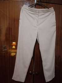 Женские светлые брюки, 44 размера