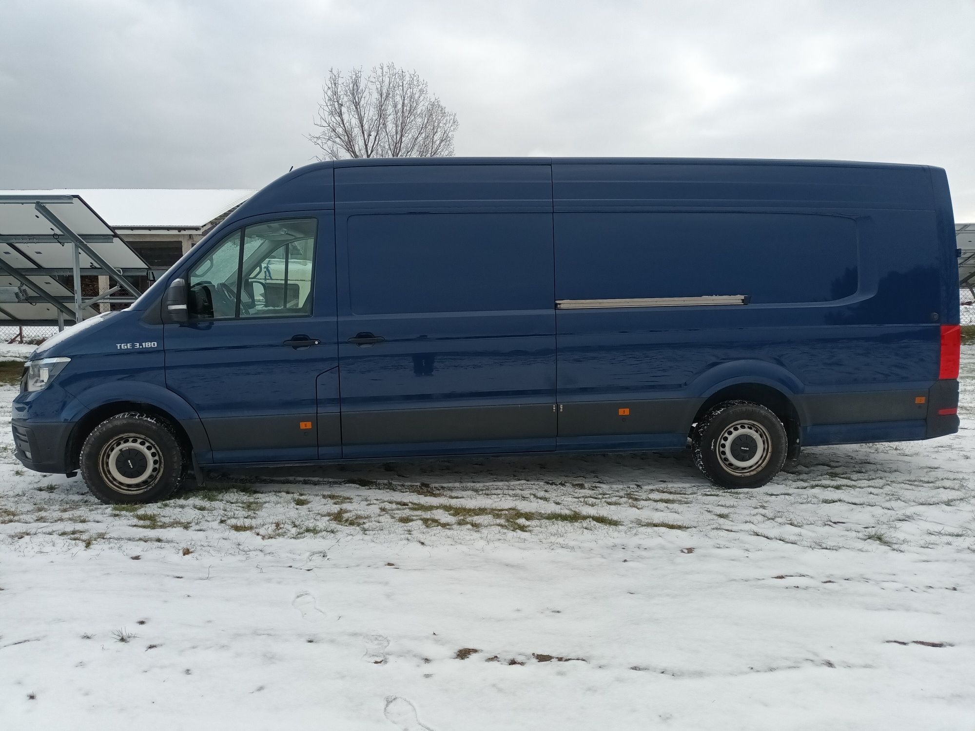 Zabudowa ładunkowa  busa man tge crafter kompletna firmy boot
