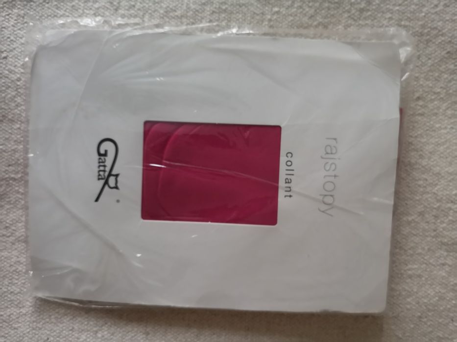 Gatta rajstopy 4-L czarne, różowe, niebieskie