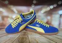 Оригинал новые кожаные замшевые кроссовки кеды Puma Blue Bird