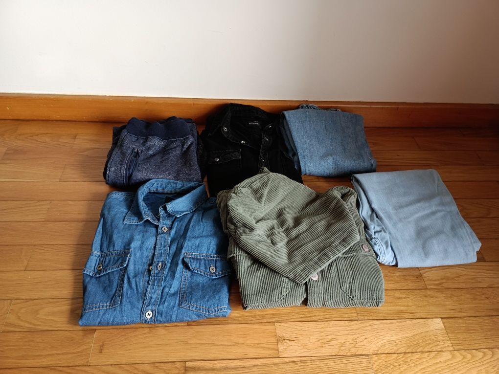Lote de 6 peças de roupa menino inverno 9-10 anos