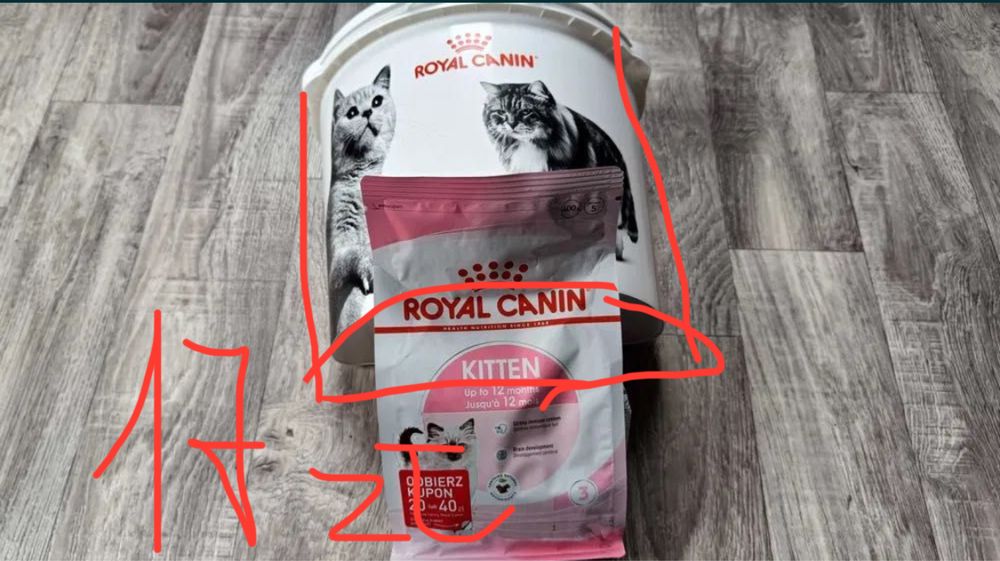Karma dla maluszków na pierwsze dni. Royal Canin Kitten 400gr Kociaki