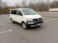 VW  Transporter T5 klima łóżko hak - wyprawowy jak Multivan 6 osób