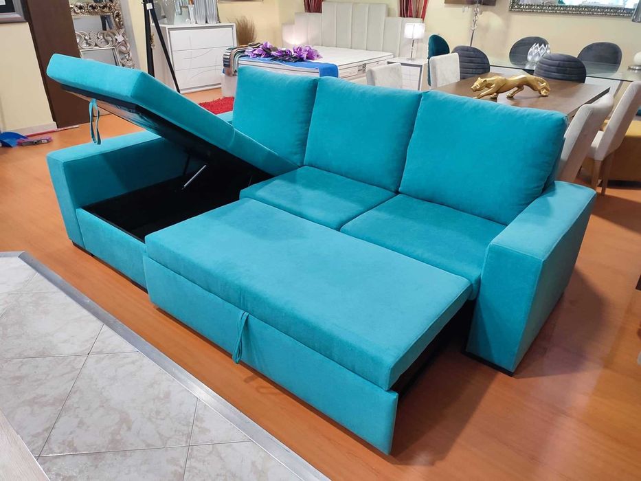 Sofa Cama + Bau Elevatório NOVO - FABRICA