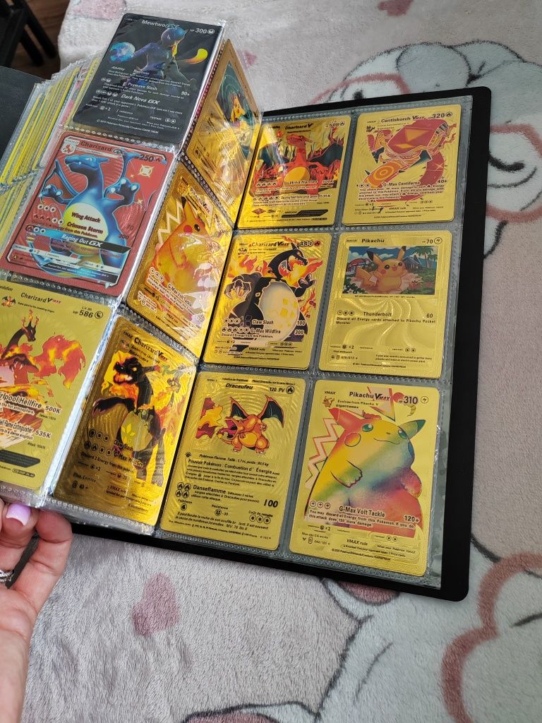 Album z kolekcjonerskimi kartami Pokemon