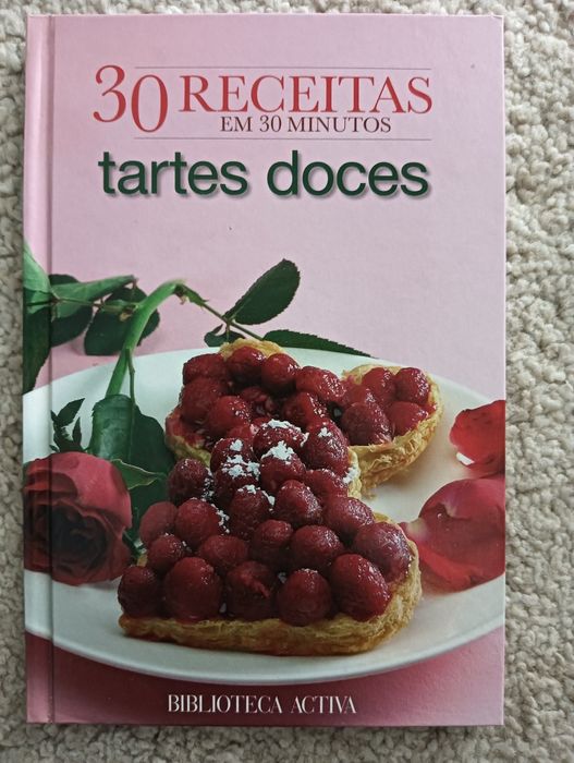 Tartes doces	- Coleção 30 receitas em 30 minutos - Como Novo!