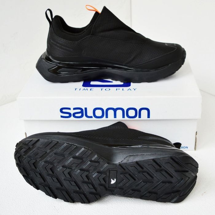 Salomon Odyssey Goretex кросівки термо Чоловічі зимові теплі чорні