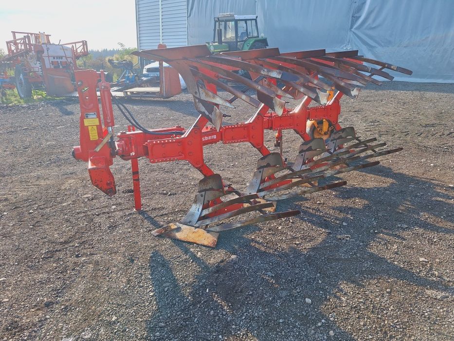 Pług 4 skibowy obrotowy Landsberg servo lls Pottinger azurowy lekki