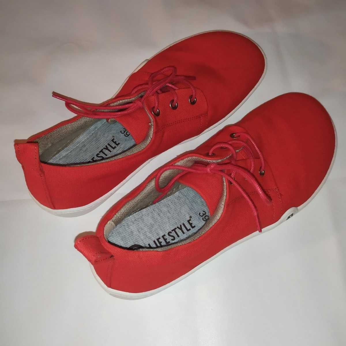 Trampki Barefoot bLIFESTYLE GreenSTYLE Bio GOTS tekstylny ogień EU 39